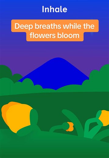 April showers bring May flowers, right? Wishing you a beautiful bloom this Mental Health Awareness Month. 💐💐💐 #mentalhealth #mindfulness #breathingexercise #deepbreaths #inhaleexhale