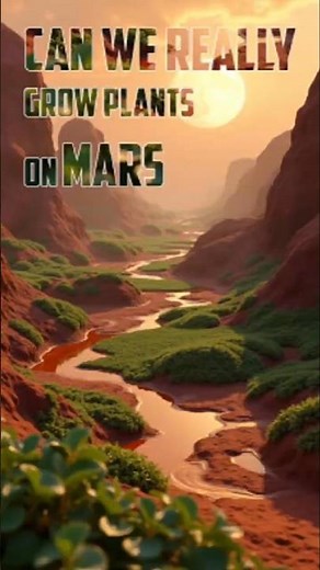 Can We Really Grow Plants on Mars? The Science Behind Space Farming! #mars #spaceexploration