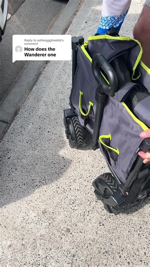 Wanderer Beach Cart Setup on Sand