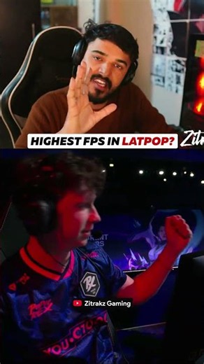 High FPS in GAMING LAPTOP for valorant #valorant