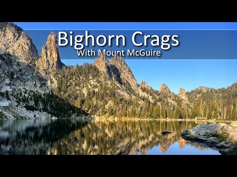 Big Horn Crags and Mount McGuire