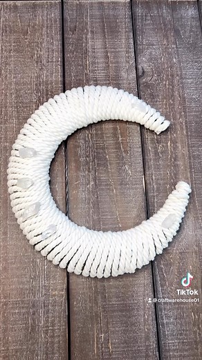 107 reactions · 14 shares | This diy macrame crystal moon is so dreamy and easy to create!  website linked in bio! #reelsofinstagram #reels #diycrafts #crafts #crafting #craftwarehouse #moon #macramemoon #macrame #macrametutorial #diymacrame #macramecrafts #crystals #crystaltok #crystalshop | Craft Warehouse | Facebook