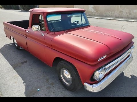 1966 Chevrolet C10 Longbed walk around and start up