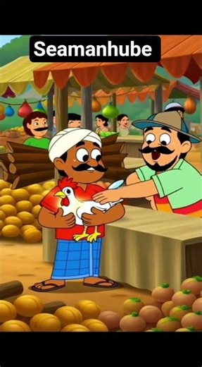 cheken video #cartoon #shopkeepercomedy #animation