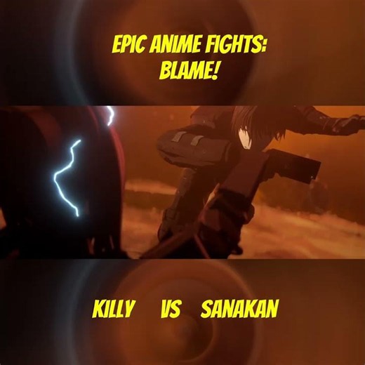 EPIC Anime Fight: BLAME! | Killy vs Sanakan