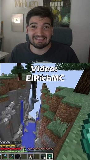ElRichMC arrives in the Farlands of Minecraft in his Survival world.