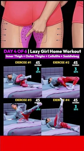 Day 4 Total Thighs (Inner Thigh Gap + Outer Thighs + Cellulite + Saddlebags)