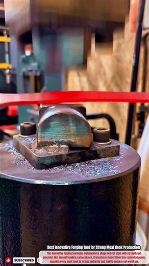 Best Innovative Forging Tool for Strong Meat Hook Production #innovative