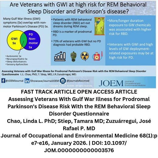 FAST TRACK ARTICLE OPEN ACCESS ARTICLE Assessing Veterans With Gulf...