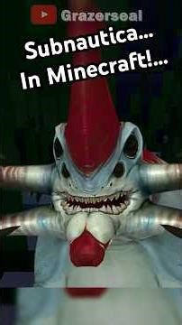 Subnautica is Now in Minecraft!?... #building #minecraft #subnautica