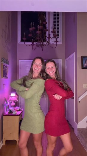 Emily Sentner on Instagram: "what do you want for Christmas? . . #dance #christmas #outfits #twins"