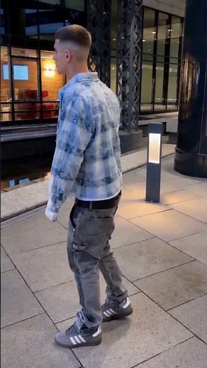 Blue Rhinestone Plaid Shirt Explained | Washed Streetwear Overshirt by VANRD