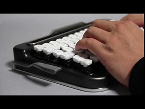 Retro typewriter keyboard is the MacBook antidote