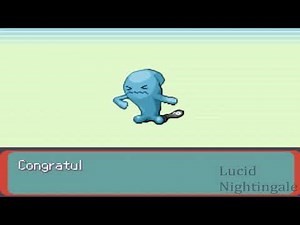 Pokemon Emerald Wynaut Evolves To Wobbuffet