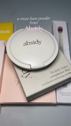 try this absidy powder shade: petal from @Absidy Beauty #powder #pinkish #blurry #fyp
