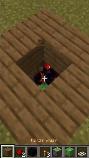 How to make a armour swapper in Minecraft!! #minecraftshorts #trendingshorts #vecna #tutorial