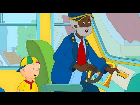 🚌 Caillou Prend le Bus scolaire 🚌 | Les Nouvelles Aventures de Caillou | Caillou en Français
