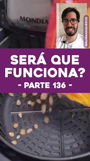 Como Fazer Pipoca na Airfryer em 5 Minutos