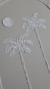 Flashback to one of my first textured palm sets 🌴🌴 ##texturesbyjess #texturedart #textureart #texturedpainting #texturedpalms | Textures by Jess