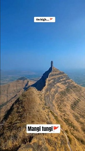 Mangi-Tungi Fort 🚩Nashik, #explore #trekking #hiking #travel #forts #maharashtra