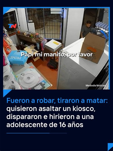 Asalto violento en kiosco de San Martín