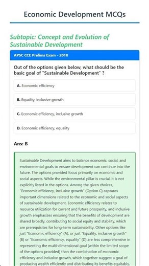 Concept and Evolution of Sustainable Development