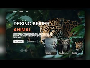 🚀 Modern Image Slider using HTML, CSS & JavaScript | Responsive Carousel Tutorial