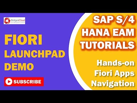 Lesson 1: Fiori Launchpad Demo - How to Navigate Fiori Apps Lauchpad