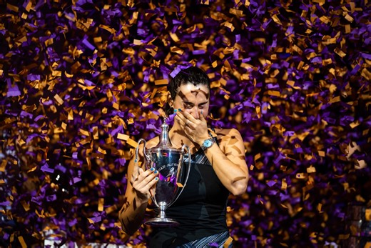 She won the biggest title of her career at the WTA Finals just three years ago but is now retired from tennis