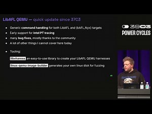 39C3 - Build a Fake Phone, Find Real Bugs: Qualcomm GPU Emulation and Fuzzing with LibAFL QEMU