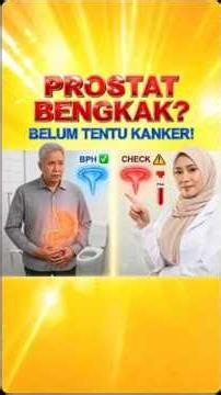Prostat Bengkak Belum Tentu Kanker! Kenali Perbedaannya