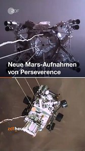 So ist der Rover "Perseverance" zum Mars geflogen und dort gelandet: Ganz frische Aufnahmen der NASA zeigen diesen besonderen Moment. | ZDF heute