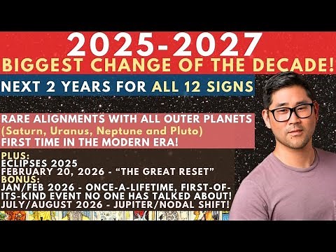 Saturn Conjunct Neptune - Next 2 Years For All 12 Zodiac Signs 🚀 2025-2027 Tarot Horoscope