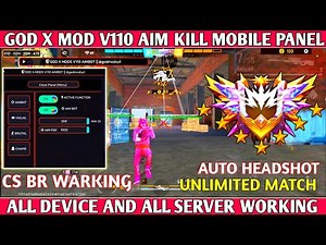 Free Fire Max Panel Injector Hack | Ob51 ff hack Rank Working | Auto Headshot Panel Injector Safe