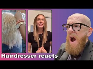 Hairdresser Reacts to UNBELIEVABLE TikTok Hair Fails & Wins Compilation!
