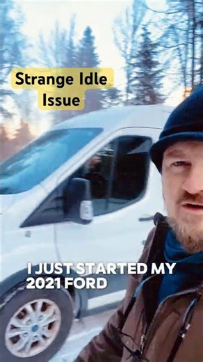 Ford Transit Cold Start Idle Problem (Below Zero Fix That Actually Works) #fordtransit #coldstart