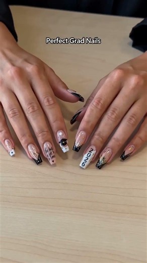 Graduation day deserves stunning nails✨