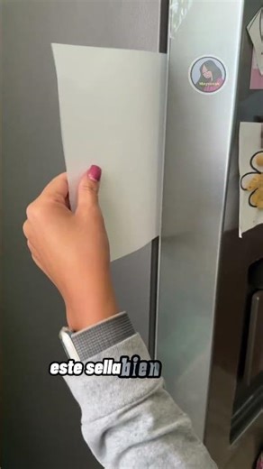 Save your refrigerator with a sheet of paper #diy #lifehacks #tips