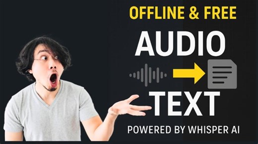 5 Free Apps to Automatically Transcribe Audio or Video to Text Locally on Your Computer - Whisper AI | David Mbugua