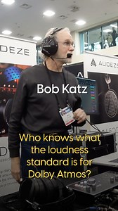 Bob Katz talks micro and macro dynamics at #TheNAMMShow2025 | Audeze
