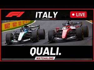 🔴 F1 LIVE - Italian GP Qualifying - Live Timing & Commentary (Monza 2026)