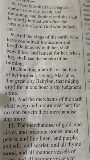 In One Hour… Everything Changed Revelation 18:10