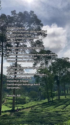 Puisi Takdir dan Cinta: Perjalanan Bersama