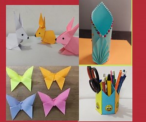 How to make simple origami paper craft | Parv's Art Gallery - Parv Thacker