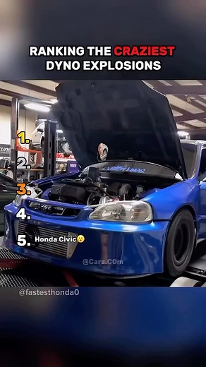 Ranking the Craziest DYNO EXPLOSIONS💀🤯 #shorts #cars