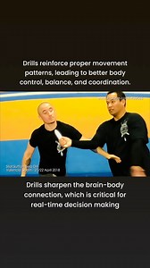 In Silat, training drills benefit individuals by improving agility, strength, speed, and coordination, while also enhancing mental sharpness through quicker decision-making and reaction times. In silat also known as Pelapas, Pelampas, Pelebat, Belebat, etc. Regularly drilling reduce the risk of injury by reinforcing proper movement patterns and strengthening muscles and joints, and can also help with stress reduction. Regular drilling helps you master essential skills and knowing how to respond 