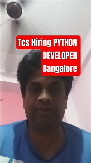 TCS Hiring Python Developer 🔥 5–10 Years | Bengaluru | Automation & SQL | 2026