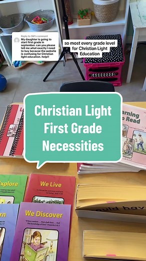 Christian Light Education First Grade Learning to Read Essentials