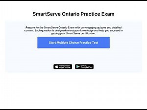 SmartServe Ontario Practice Exam