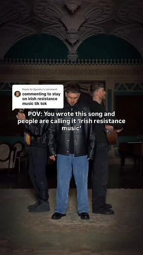 POV: You wrote this song and people are calling it ‘Irish resistance music’ #irishmusic #íorónta #resistance #chasingabbey | Chasing Abbey